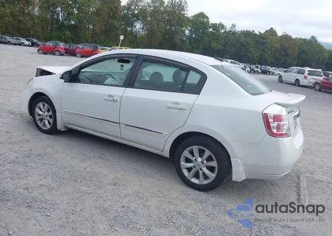 2011 Nissan Sentra 2.0Sl из США, поврежденный, VIN 3N1AB6AP6BL726242